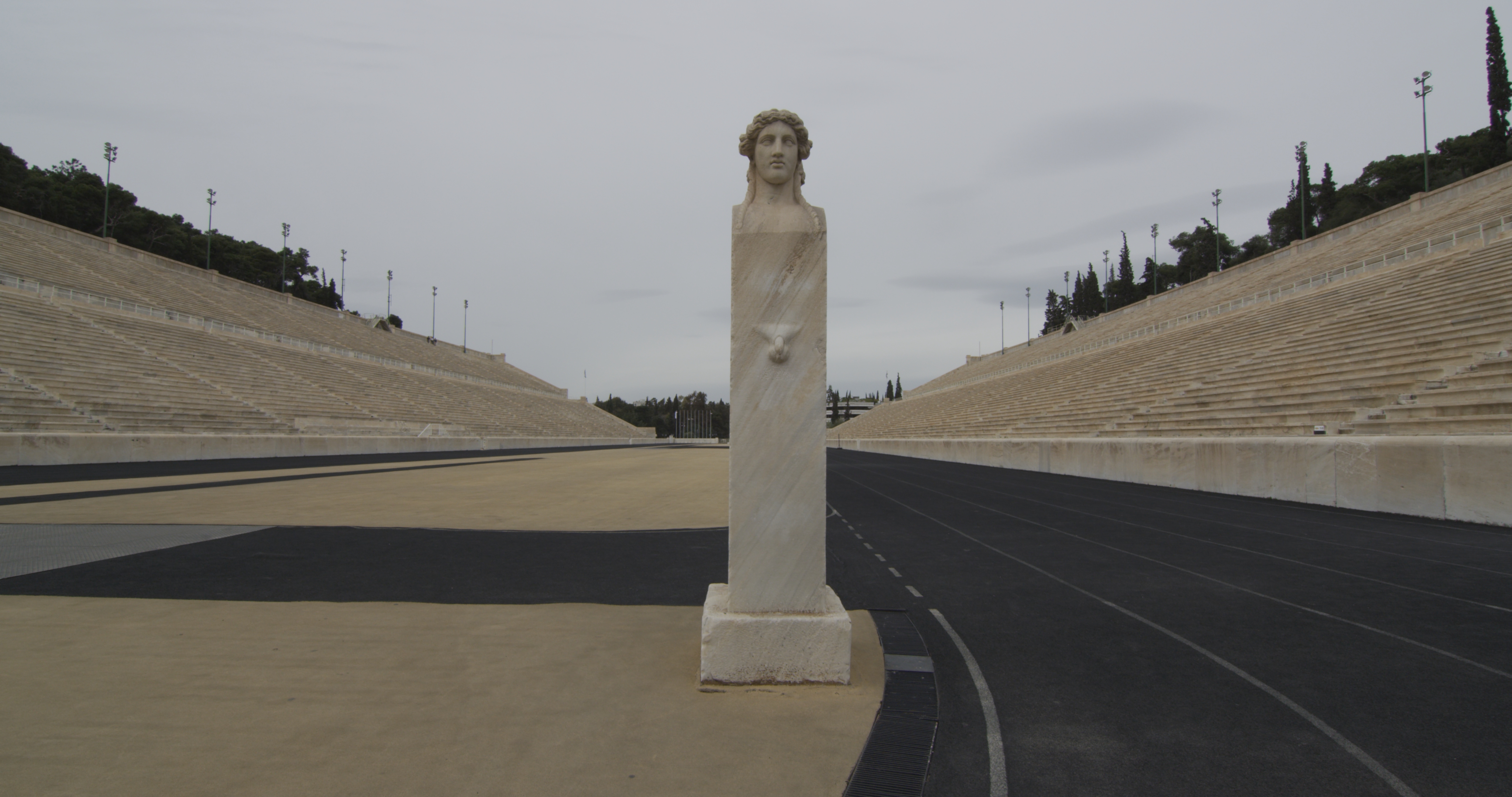 Athens,  Greece. The historic stadium where the first Olympics were held!