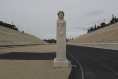 Athens,  Greece. The historic stadium where the first Olympics were held!